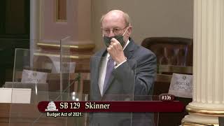 Senator Laird Senate Floor Budget Vote Remarks