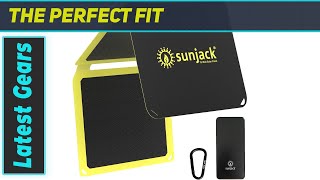 SunJack 15 Watt Foldable Solar Panel \u0026 10000mAh Power Bank Review