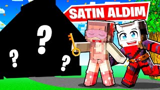 Sevgilimi Sevindirmek İçin EV Aldım! - Minecraft