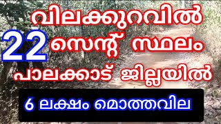 EP:556 |വെറും 6 ലക്ഷം മൊത്തവില 22 സെന്റ് സ്ഥലം അർജന്റ് വില്പന പാലക്കാട്‌ ജില്ലയിൽ👌#lowbudget