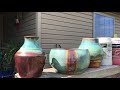 AMACO GLAZES - Beginner Pottery - Ancient Copper and Textured Turquoise