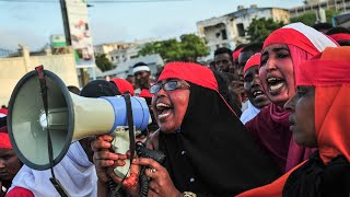 Somali police fire live bullets at anti al-Shabaab protesters in Mogadishu