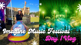 *Behind the Scenes of Imagine Music Festival* | Pre-Party \u0026 Day 1 Vlog