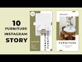 Furniture Instagram Story (After Effects template)