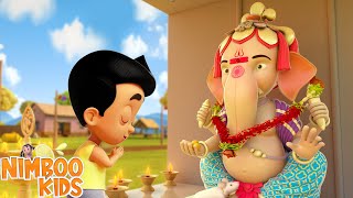 Ganpati Bappa Aa Rahe Hai, गणपति बप्पा आ रहे हैं, Hindi Kids Songs and Cartoon Rhymes