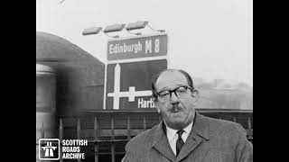 BBC Scotland News Report on the Construction of the M8 Motorway at Harthill from 1965.