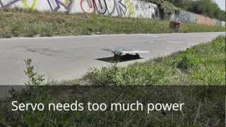 DIY solar powered RC car test drive