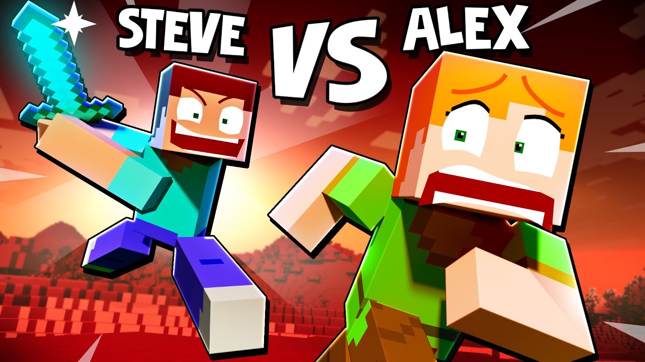 рџћµ Angry Steve Vs Angry Alex рџ ґ Minecraft Animation Music Video