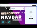 How to build a Responsive Navbar using ReactJs and Tailwind CSS for beginners