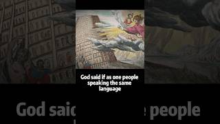 🔺Why the tower of Babel caused God to confuse human language? #history #ancient #bible #babylon