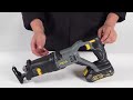 rida cordless reciprocating saw 20v cordless sawzall w 2.0ah battery u0026 charger 0 3000 spm