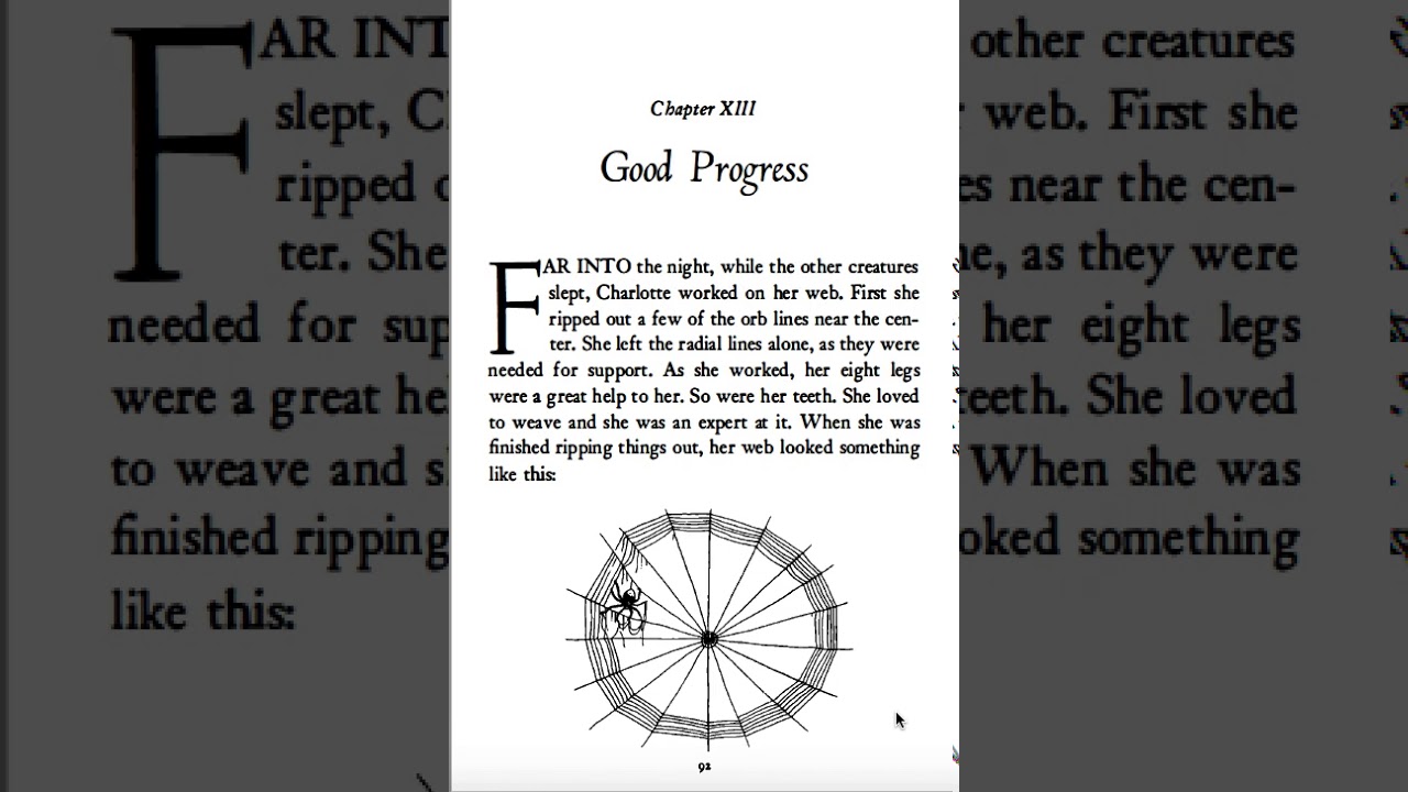 Charlotte S Web Chapter 12 And 13 Youtube