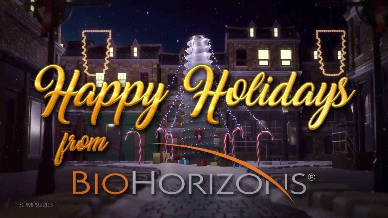 Happy Holidays 2022 From BioHorizons - YouTube