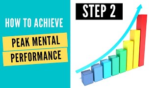 How to achieve peak mental performance - Step 2 [CC Available]