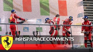 Ferrari Competizioni GT | WEC - 6H of Spa - Post race comments