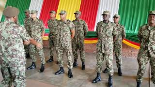 Aankomst geslaagden onderofficiersopleiding 2019-01 Surinaamse Militaire School