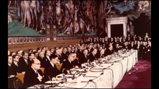 25th March 1957: Treaty of Rome establishes the EEC