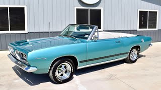 1967 Plymouth Barracuda Convertible (SOLD) at Coyote Classics