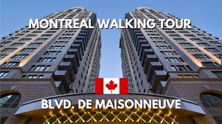 Blvd. De Maisonneuve Ouest // Walking Tour