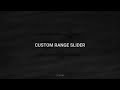 How to make Custom Range Slider | HTML, CSS & JavaScript | CodeX 👨‍💻