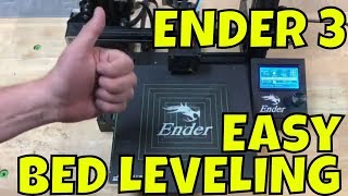 Creality Ender 3- Easy Way To Level Your Bed
