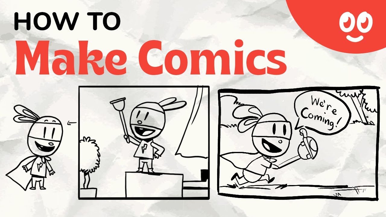 Making Comics Steps By Steps - YouTube