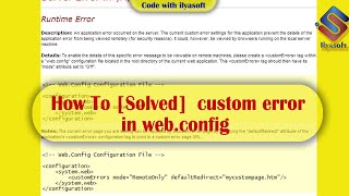 [solved] server error in '/' application solution