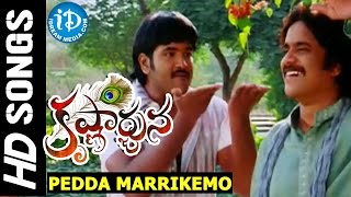 Krishnarjuna - Pedda Marrikemo video song || Nagarjuna || Vishnu || Mamta Mohandas