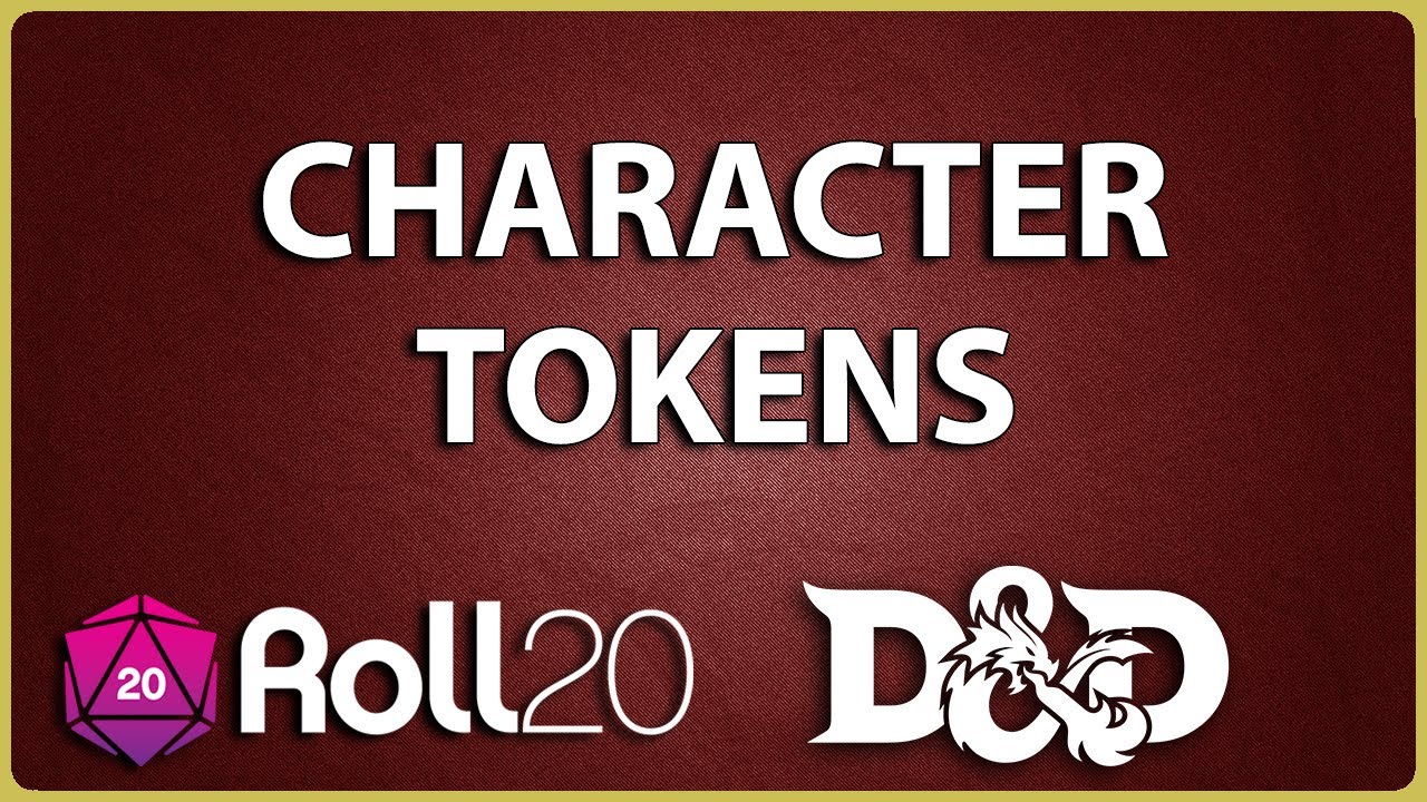 Roll20 Tutorial Setting Up Character Tokens Youtube