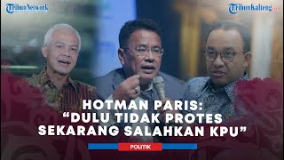 Hotman Paris Ungkap Dua Kejanggalan Yang Ada Di Kubu 01 Dan 03 : Dulu Tidak Protes Kini Salahkan KPU