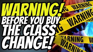 WARNING! Before You Buy The Class Change!: Moonlight Sculptor