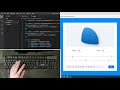 ASMR Programming - Coding a Blob Maker app with Javascript - No Talking