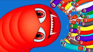 🐉slither io / biggest snake 😋/ worms zone best kill / best moments / pro vs noob / Sonam Gaming 60