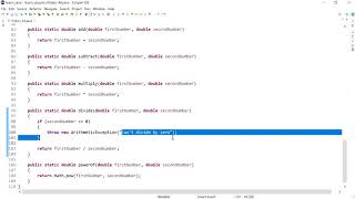 Java 44: Throw and handle an ArithmeticException when a division by zero is attempted (try/catch).