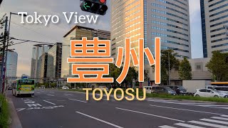 【4K】豊洲を散策 Toyosu Walking Tour - Tokyo Japan