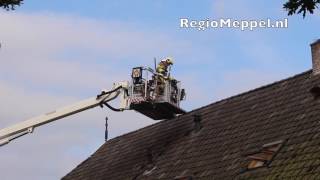 Frituurpan in brand, bewoonster licht gewond