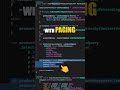 Improve API Performance With Pagination #shorts