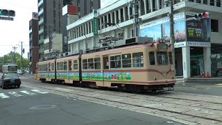 【路面電車動画】広島電鉄２８５　つりかけの音　３０００形　3008