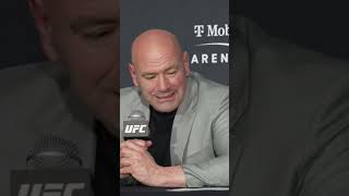 Dana White on what Mayra Bueno Silva said to him after her fight was stopped #ufc #mma #bloodstrike