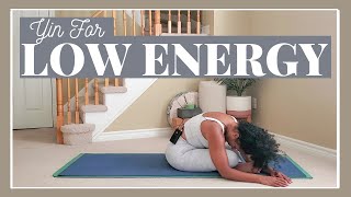 Yin Yoga Sequence For Low Energy \u0026 Tiredness | Energy Balance