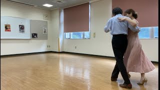 「Malena」(Juan D'Arienzo - Armando Laborde)  Tango Dance Milonga Style.  Ida Shiegel \u0026 Manon Yoko.