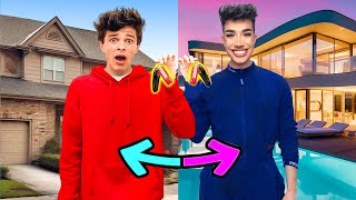 Switching Lives with James Charles for 24 Hours!!