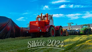 🌽Siláže 2024🌽 l 🟢Krone Big X 1100⚪️ l PD Kozárovce