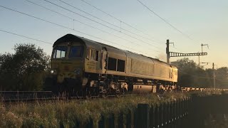 Freightliner 66550 Passes Wootton Bassett Working The 416F With A2 Tone! (14/09/20) | GWR