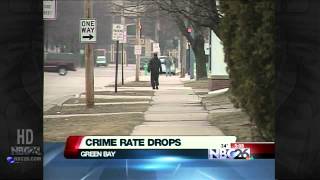 Crime Rate Drop in Green Bay