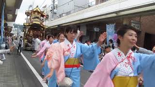 富士山本宮浅間大社　秋の例大祭　輪踊り　浅間連と木の花連