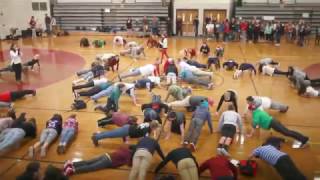 Frontier Regional School #22Pushup challenge