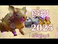 រាសីឆ្នាំ កុរ 2025 pig for 2025 horoscope