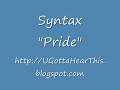 Syntax - Pride
