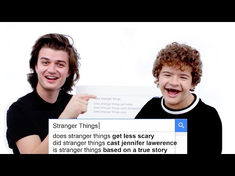 Stranger Things Cast Answer the Web's Most Searched Questions | WIRED Stranger Things Cast Answer the Web's Most Searched Questions | WIRED